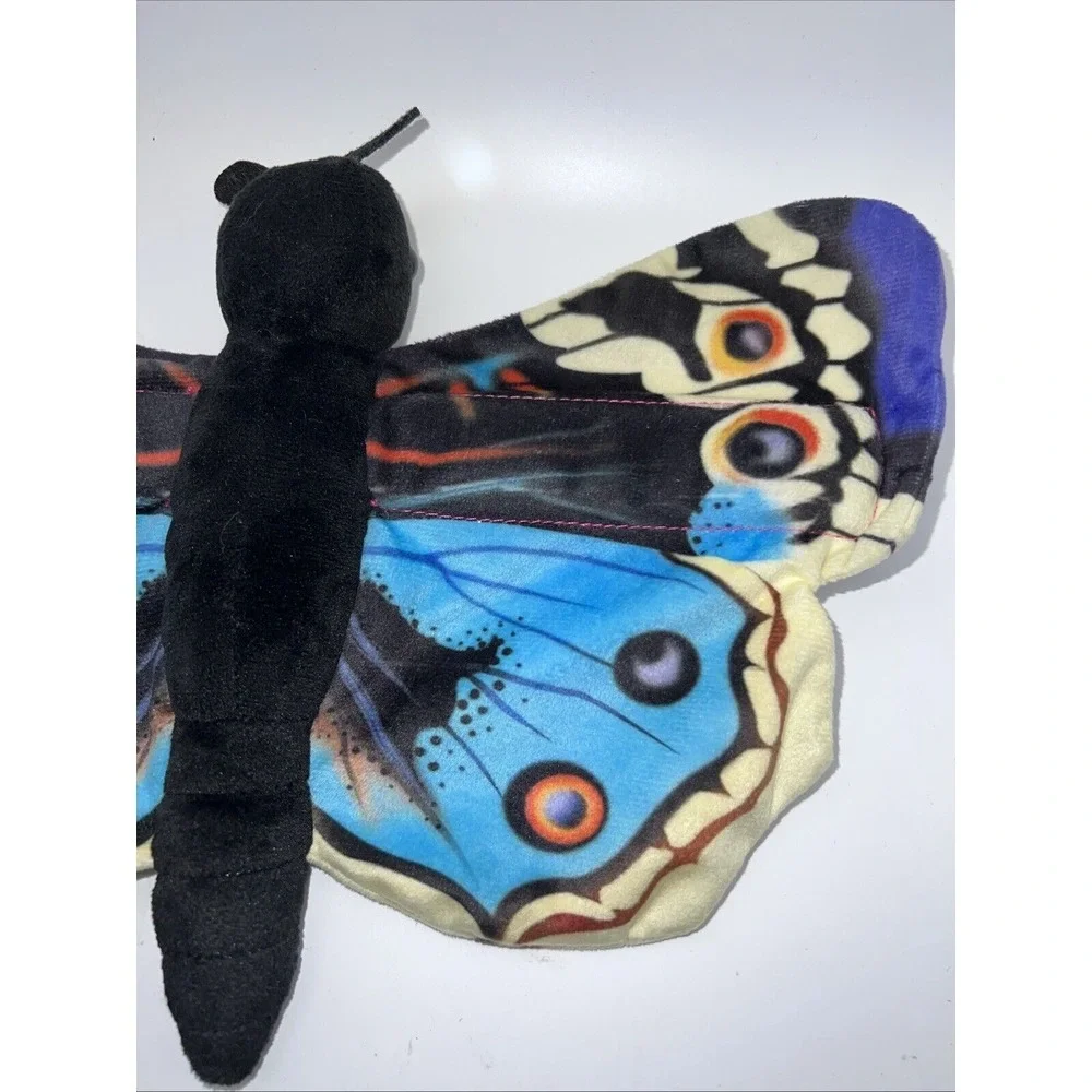 Wild Republic Huggers Butterfly Plush Toy, Slap Bracelet,‎ 8